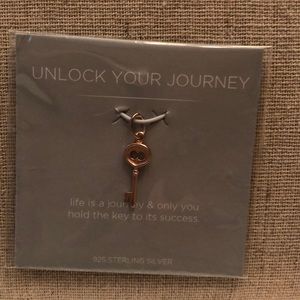 Origami owl core Momento rose gold key